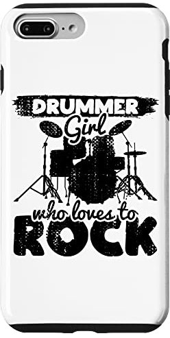 Coque pour iPhone 7 Plus/8 Plus Batterie pour groupe de musique