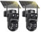 4K Caméra Surveillance WiFi Extérieure à Double Objectif,360° PTZ Caméra IP,8MP Détection Humaine avec Panneau Solaire,Suivi Automatique,Vision Nocturne Couleur,Étanche,Audio Bidirectionnel,2.4G/5GHz