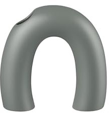 blomus Vase KAGETSU | Farbe Agave Green | Blumenvase aus Keramik in Grün | Größe S | 3,5T x 12,5B x 12,5H cm | runde Dekovase für Blumen