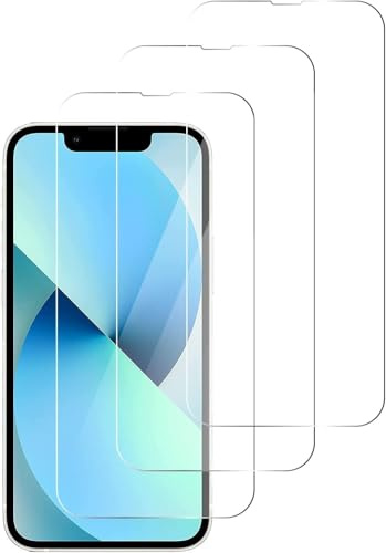 PhoneThrone 3 pack Pellicola Vetro Temperato per iPhone 14 PRO 6.1 Pollici, Pellicola Protettiva HD trasparente, Durezza 9H, Anti Graffio, Senza Bolle - 3 Pezzi