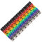 SHINEOFI 100Pcs Multicolor Cable Labels for Easy Identification, Snap Number Tube Wire Labels Cord Markers for Cable Management and Organization
