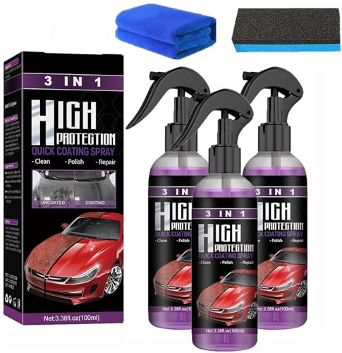 Curvefit - Curvefit Spray Nano Anti Rayures, Spray Anti-Rayures Pour Voiture (1 boîte)