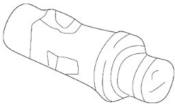Passend für AUDI A3 8P Zigarettenanzünder Steckdose 4B0919305B01C