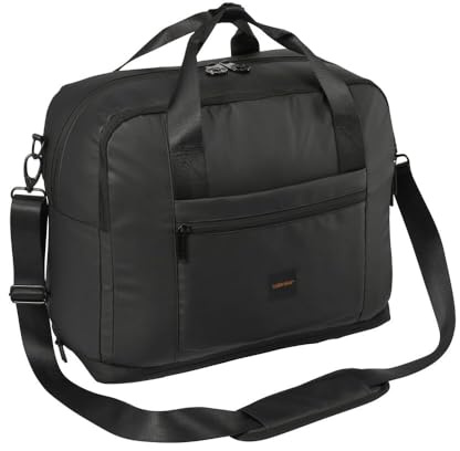 Cabin Max Ryanair Travel Bag, Underseat Holdall 40x30x20, Hand Luggage, 24L | 40x30x20cm, 24L Travel Holdall Bag, Shoulder Strap, Fits Ryanair, EasyJet, Wizz Air, Vueling, Volotea, Transavia, Aer Lingus