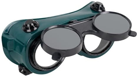 Schweißschutzbrille – Lichtbogenschleifbrille für Plasma | hochklappbare Linse mit starker Bauweise, Lötsicherheitswerkzeug, industrielles Garagenzubehör, langlebiges Schild-Getriebe für Profis