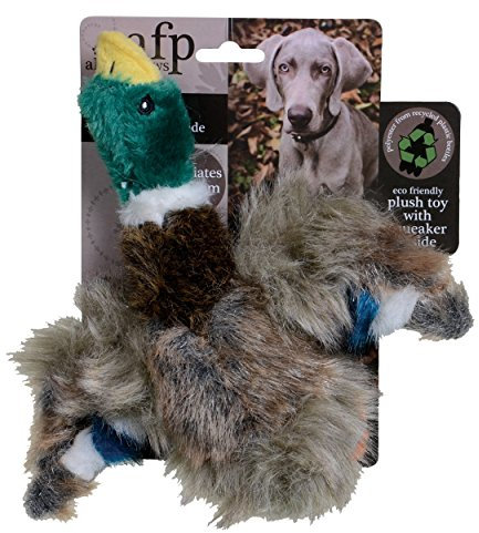 ALL FOR PAWS Classic - Mallard - Wildente mit Quietscher - Hundespielzeug - Größe: Small
