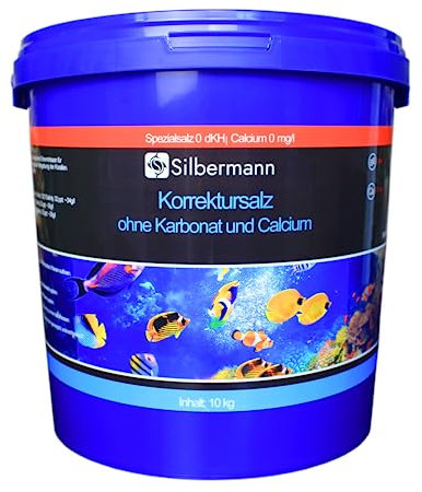 Silbermann Korrektursalz ohne Karbonat und Calcium in verschiedenen Größen (10 kg Eimer)