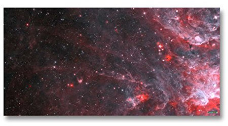 Big Mouth Red Nebula Spielmatte, Sci-Fi-Star-Wars-Thema, alle Altersgruppen, keine Batterien erforderlich
