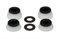 Bones Wheels 96A Hardcore Hard Set Pack inklusive Washer Lenkgummi, White