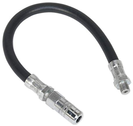 Sealey Gghe300 Rubber Delivery Hose 4-Jaw Connector Flexible 300Mm 1/8In Bsp