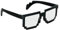 Fun Shades Pixilated blk clear