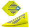 Zamboo 4er Pack Kinderwagen Reflektor Set Universal - 4 Stück Sicherheits-Reflektoren mit Klettverschluss, Ideal für Buggy, Sportwagen, Fahrrad, Anhänger und mehr - Neon Gelb