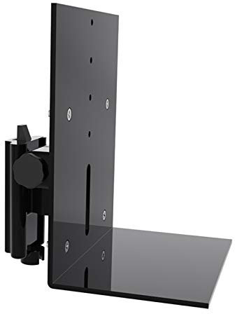 Lautsprecherständer - Wandhalterung - Gestell für Audio/HiFi-Anlagen - Universal drehbarer Surround-Lautsprecher - Surround-Boxen-Auflagefläche (HF01S)