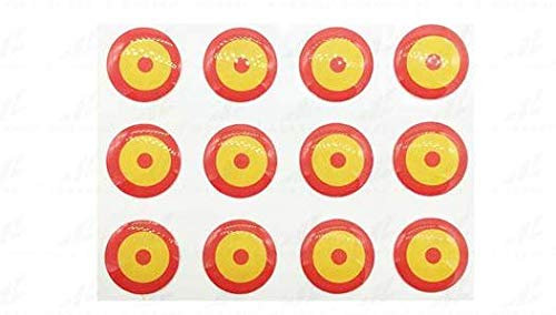 Pegatina de Resina Bandera España Escarapela 11mm 12Uds