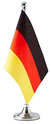 Bandiere tedesche piccole decorazioni con bandiera tedesca, German Table Flag