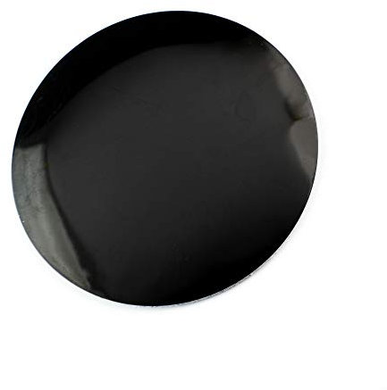 1 x 78mm Bright Black Monochrom Auto Rad Mittelkappe Aufkleber Emblem E46 E46 Limousine E46 Coupé Motorhaube Front Abzeichen