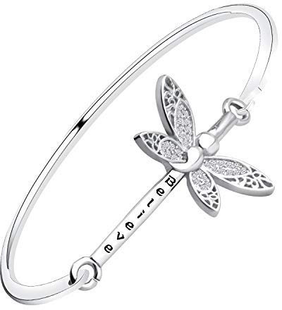 Generies Semikolon Schmetterling Armreif Armband psychische Gesundheit Selbstmord Bewusstsein Depression Bewusstsein
