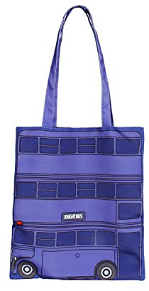 Harry Potter Knight Bus-Shopping Bag Einkaufstasche, Lila