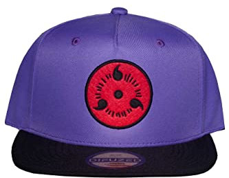DIFUZED Naruto Shippuden - Sharigan - Casquette Snapback Homme