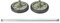 Trash can Dolly - Trash Can Wheels and Axle - Trash Garbage Bin Wheels Replacement for Garbage Can Outdoor,Garden Street Patio Trash Can (Wheel Color Random)
