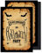 møij 12x EINLADUNGSKARTEN + Umschläge für Halloween Party - Die gruseligen Karten sind die perfekte Einladung zur Halloweenfeier - für echte Horror Fans