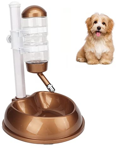 Wnvivi Cat Standing Water Dispenser,Height Adjustable Automatic Pet Water Feeder,Pet Standing Water Fountain for Dogs,Cats…