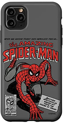 iPhone 11 Pro Max Marvel The Amazing Spider-Man Retro Comic Cover Case