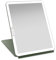 LUNA London Eclipse LED Lighted Travel Vanity Makeup Mirror | 3 Colour Light, Compact, Portable, Lighted, Rechargeable, Illuminated Mirror | Perfect for Travel, Makeup & Beauty Needs | Forest Green
