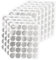 PACKOVE 600 Pezzi adesivo colla per ciglia colla adesiva per ciglia forniture per ciglia striscia di colla per ciglia porta colla per ciglia finte innesto di ciglia Silver