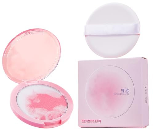 Fravsiu Gesichtspuder - Natürliche Mattierende Baked Foundation - Langhaltige CC-Creme Mit Finish Für Reife Haut, Täglicher Gebrauch & Geschenkidee Für Tochter, Ehefrau & Freundinnen