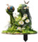 Generisch Gartendeko für DraußEn,Garten Figuren DraußEn Garten Stecker Deko Garten Figuren Groß Tragen Deko Gartenfiguren für Blumentopf AußEndekoration Gartendekoration (Heldin)
