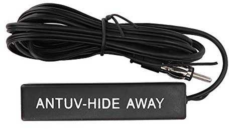 TIKATARER Antenna, Tv Antenna Outdoor with 77 Power and Cable 12V Universal Electronic Stereo AM/FM Radio Hidden Amplified Amplifier for Car Ship RV