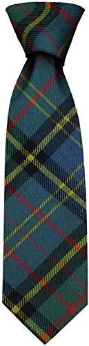 I LUV LTD Gents Neck Tie MacMillan Hunting Ancient Tartan Lightweight Scottish Clan Tie