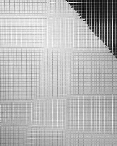Wandpaneel Wandverkleidung WallFace 27377 M-Style Design Tapete Metall Dekor selbstklebend spiegelnd silber 0,96 qm