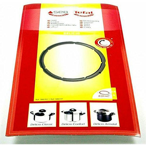 SEB Casserole 4.5L Cocotte Minute avec Couvercle Argent Inoxydable Anti-adhésive Granit