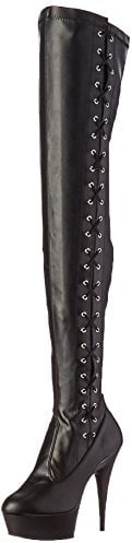 Pleaser Delight-3050 Damen Kurzschaft Stiefel