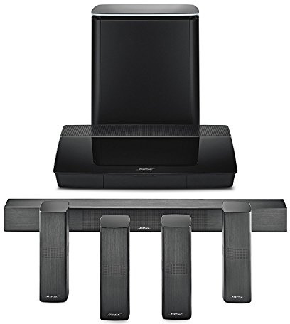 Bose Lifestyle 650 Negro sistema de cine en casa - Equipo de Home Cinema (No se incluye, DTS,Dolby Digital,Dolby Digital Plus,Dolby TrueHD, 406 x 258 x 65 mm, 3,99 kg, 46 x 46 x 146,5 mm, 353,8 g)