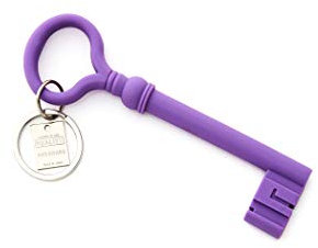 Areaware SILIKON SCHLÜSSELANHÄNGER | Harry (Lavender)