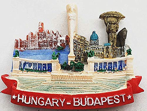 3D-Kühlschrankmagnet, Budapest-Ungarn, Souvenir, Kühlschrankmagnet, Heim- und Küchendekoration