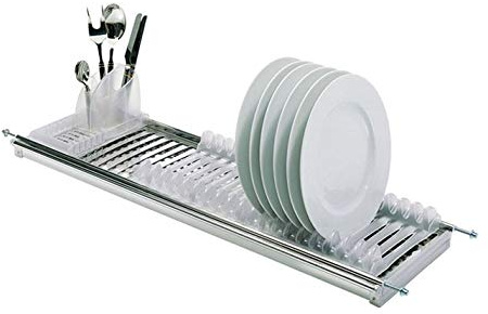 Tecnoinox Abtropfgestell, Monogramm, Edelstahl, Modular 1-50 cm