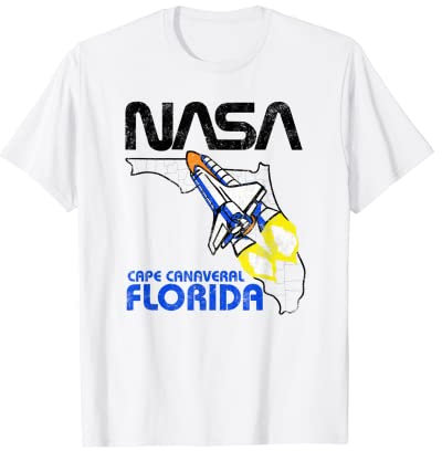 NASA Space Shuttle Cape Canaveral Florida T-Shirt