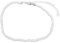 Holibanna 1Pc Samenperle Choker Halskette Winzige Perlen Boho Bunte Kurze Halskette Kragen Schlüsselbein Mode Schmuck für Frauen Dame Mädchen