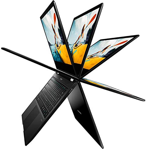 MEDION E3222 33,7 cm (13,3 Zoll) Full HD Touch Convertible Notebook (Intel Pentium Silver N5000, 4GB DDR4 RAM, 64GB Flash Speicher, USB 3.2 Typ-C, Win 10 Home im S Modus)