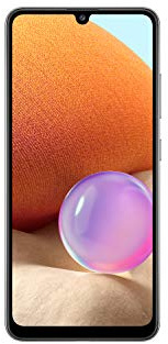 Samsung Galaxy A32 Farbe Schwarz | 6,4 FHD+ S-AMOLED Smartphone mit Android 11 | 4 + 128 GB Speicher | 64-Megapixel-Quad-Kamera und 20-Megapixel-Frontkamera | 5.000 mAh und 15 W Schnellladung | [spa