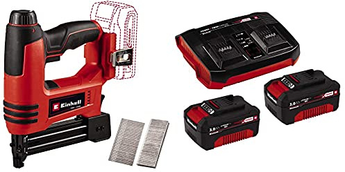 Einhell Graffettatrice TE-CN 18 Li - Solo Power X-Change + 2 x 3.0Ah & Twincharger Kit Power X-Change