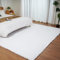 Ghouse Kurzflor Teppich Weiß Teppich 240x300 cm Waschbar rutschfest Teppich Home Flauschige Moderne Teppiche für Wohnzimmer Kinderzimmer Deko
