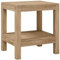 vidaXL Panca da Doccia 45x35x45 cm in Legno Massello di Teak