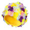 Bonnet De Bain Pétale Bonnet De Bonnet De Bain Cousu Floral en Trois Dimensions Mode Féminine De Natation Fournitures De Bain Taille L (Coloré)