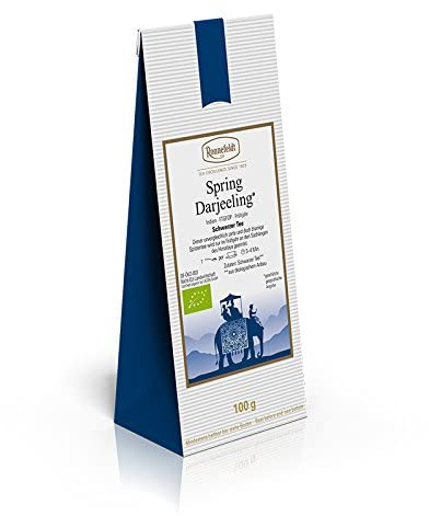 Ronnefeldt - Spring Darjeeling - Bio - Schwarzer Tee aus Indien - 100g, Menge:6 Stück