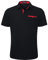 Enlision Poloshirt Herren Kurzarm Schwarz Rot Polohemd mit Brusttasche Casual Golf Poloshirts Regular Fit Sport Polo T-Shirt Männer L